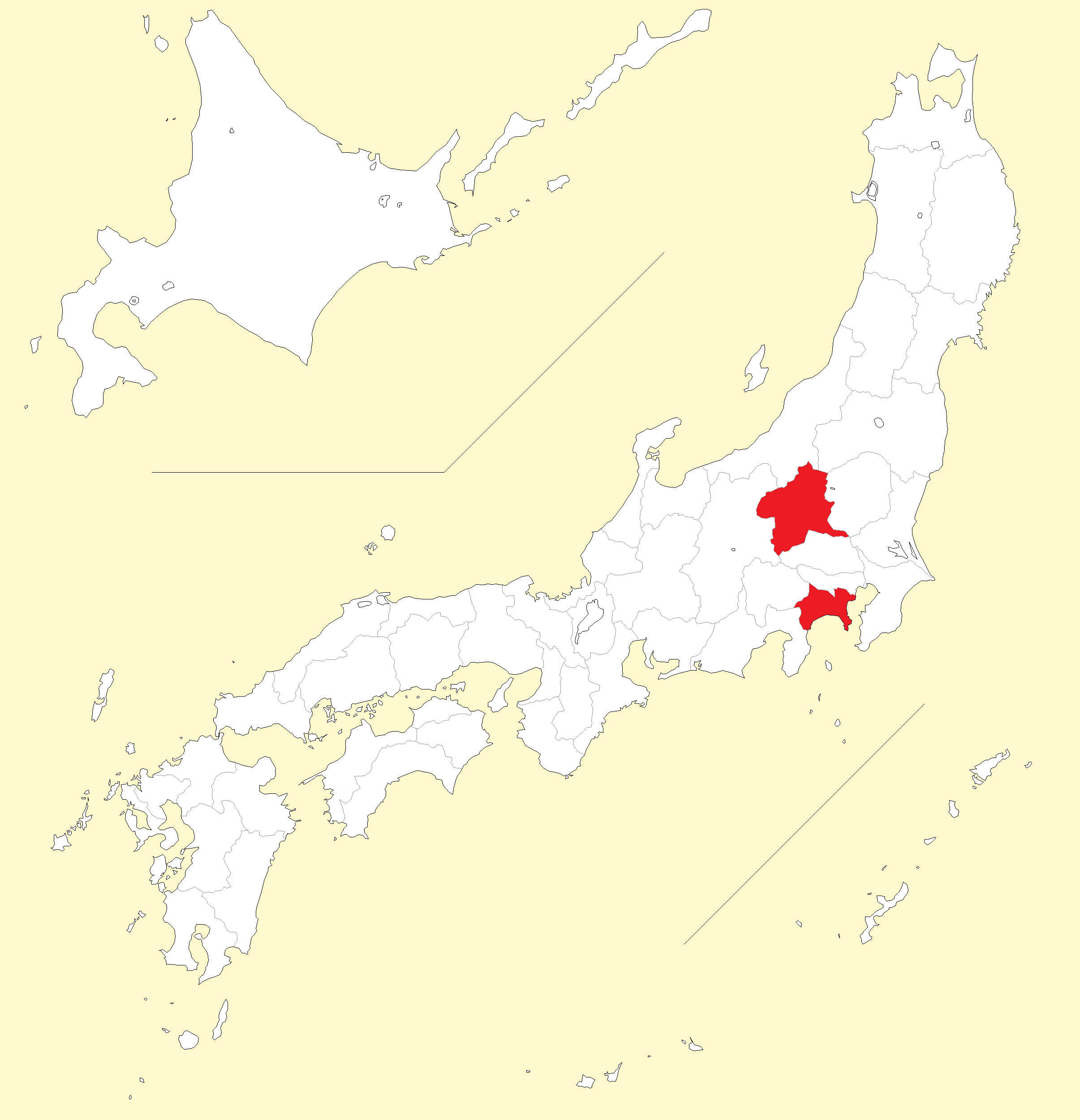 キブシ分布